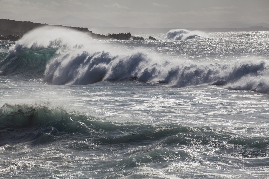 Brandung bei El Golfo