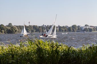 Stürmische Alster